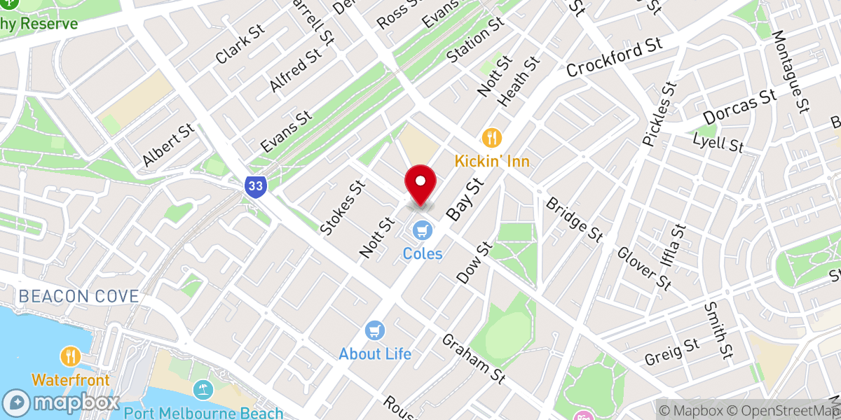 Map showing location of Reach 21 Church
