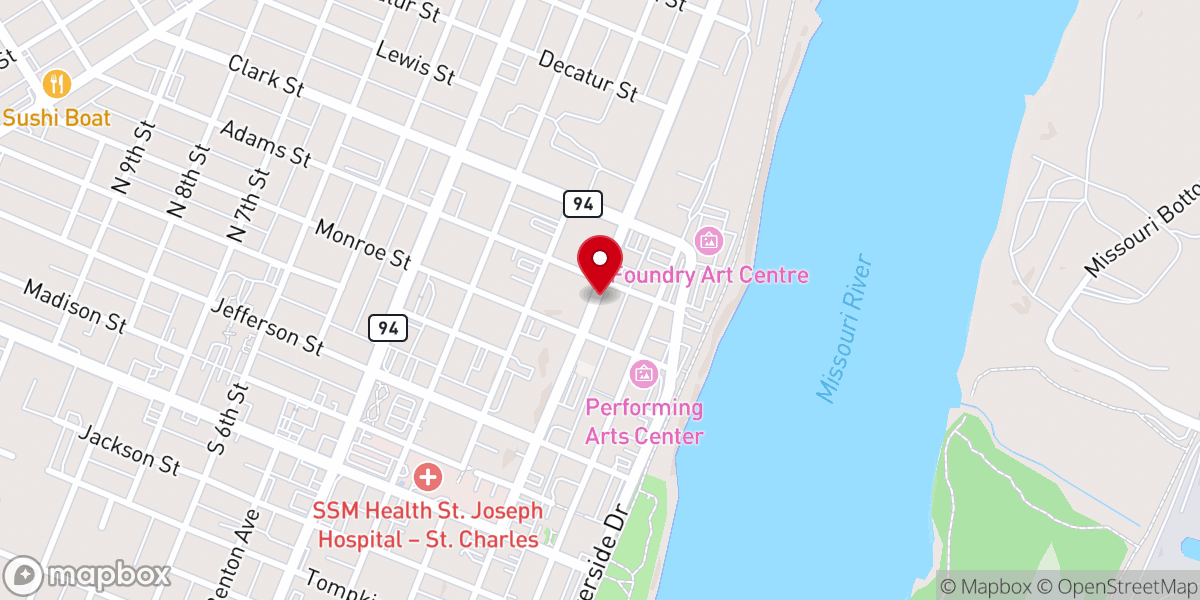 Map showing location of United Christain Community Church