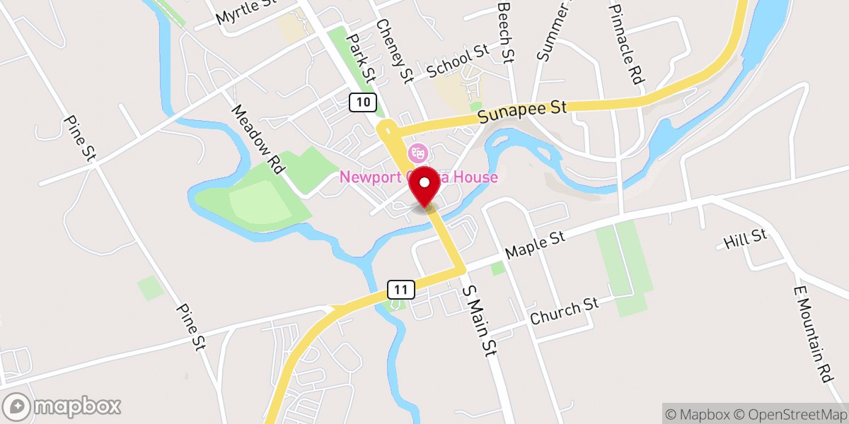 Map showing location of Breaking Bread