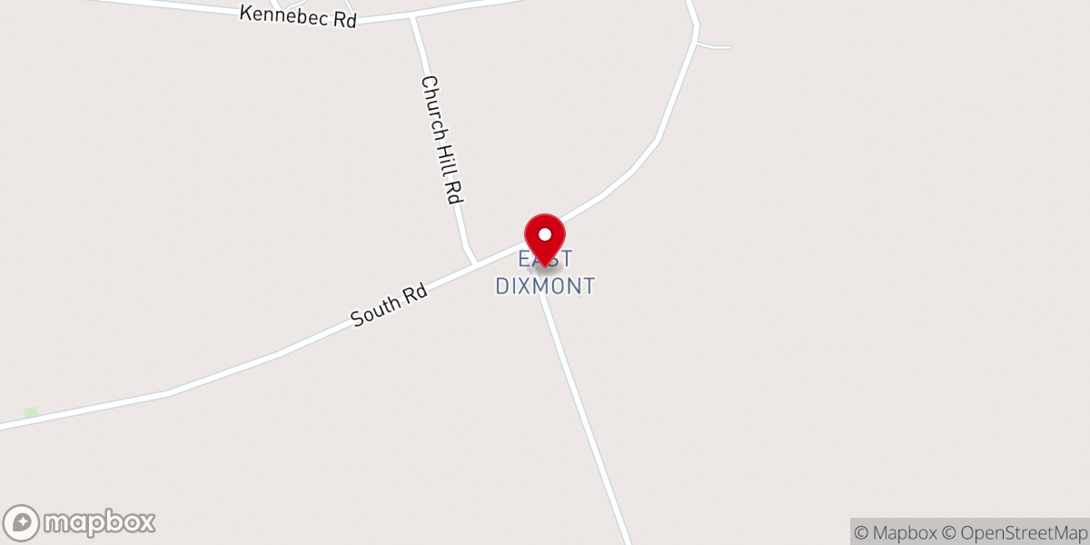Map showing location of East Dixmont