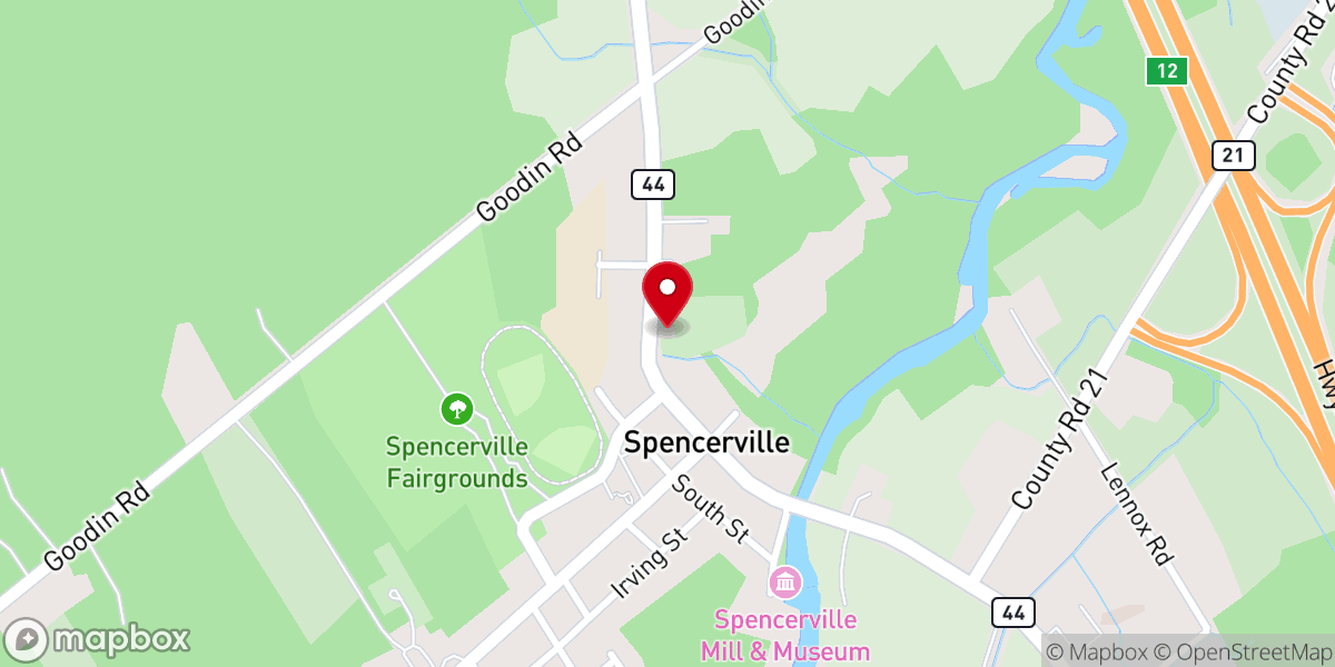 Map showing location of St Andrew's - Knox Presbyterian Church