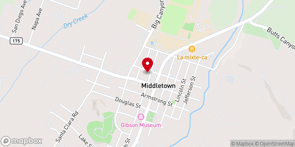 Map showing location of Saint Joseph Roman Catholic Church