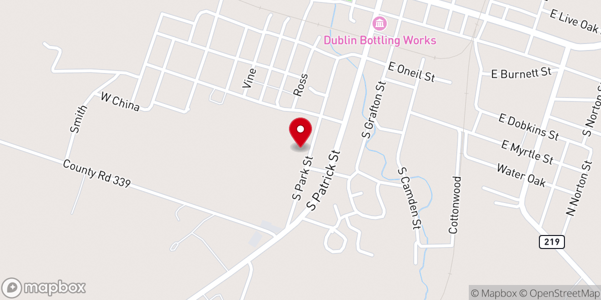 Map showing location of Iglesia De Dios Tu Iglesia