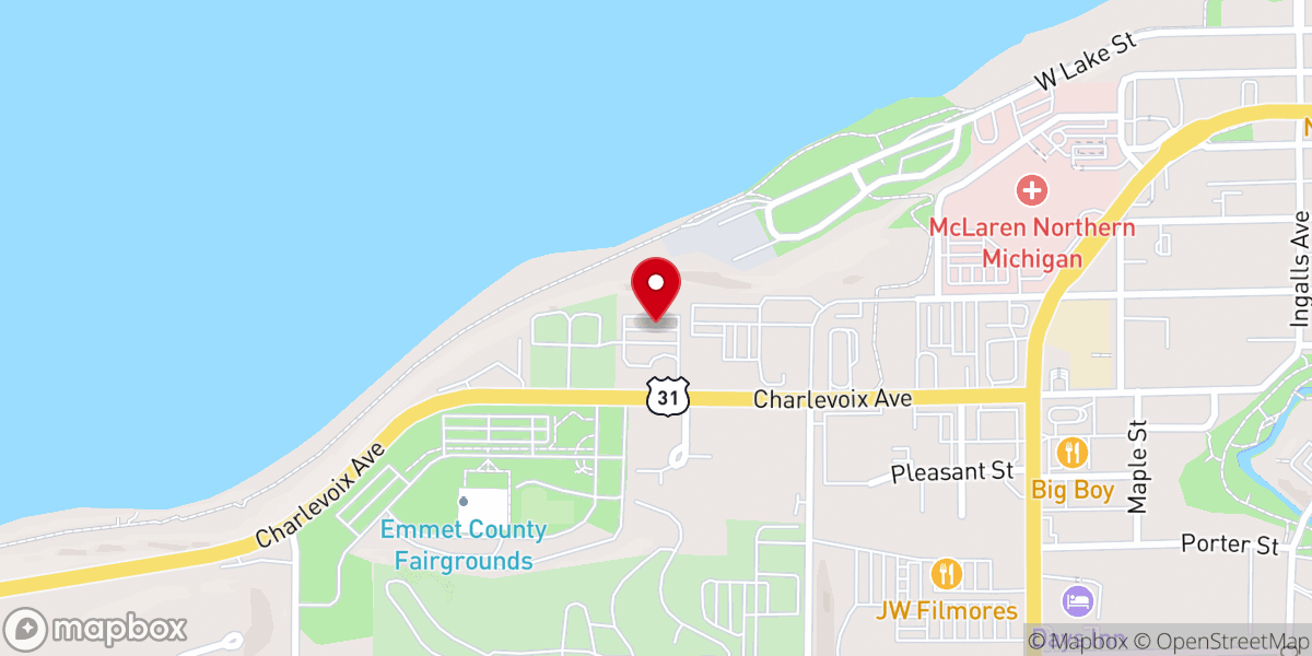 Map showing location of new hope unity center