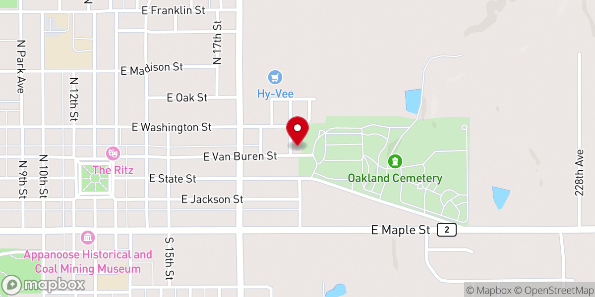Map showing location of The Church - Billiards &Darts