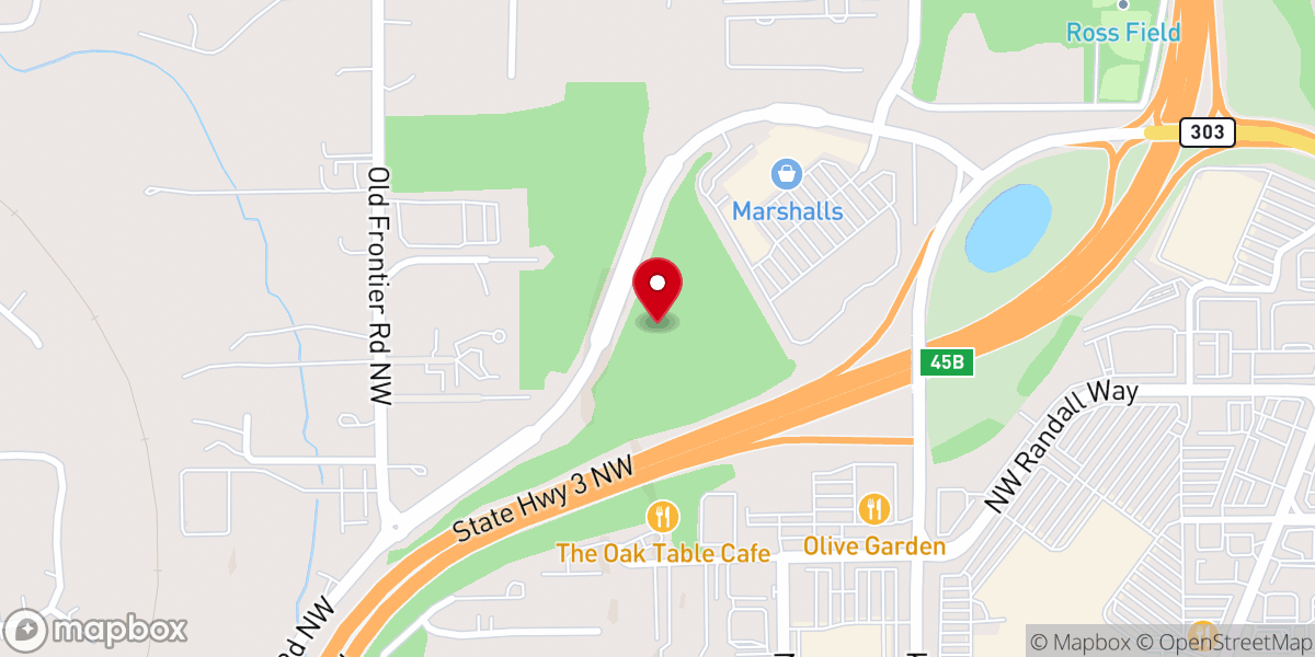 Map showing location of Joy Ministries