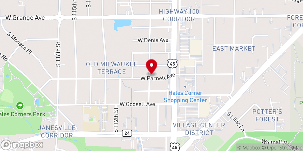 Map showing location of Prophecy Focus Ministries