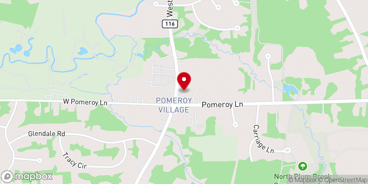 Map showing location of RCCG Rise Church Amherst