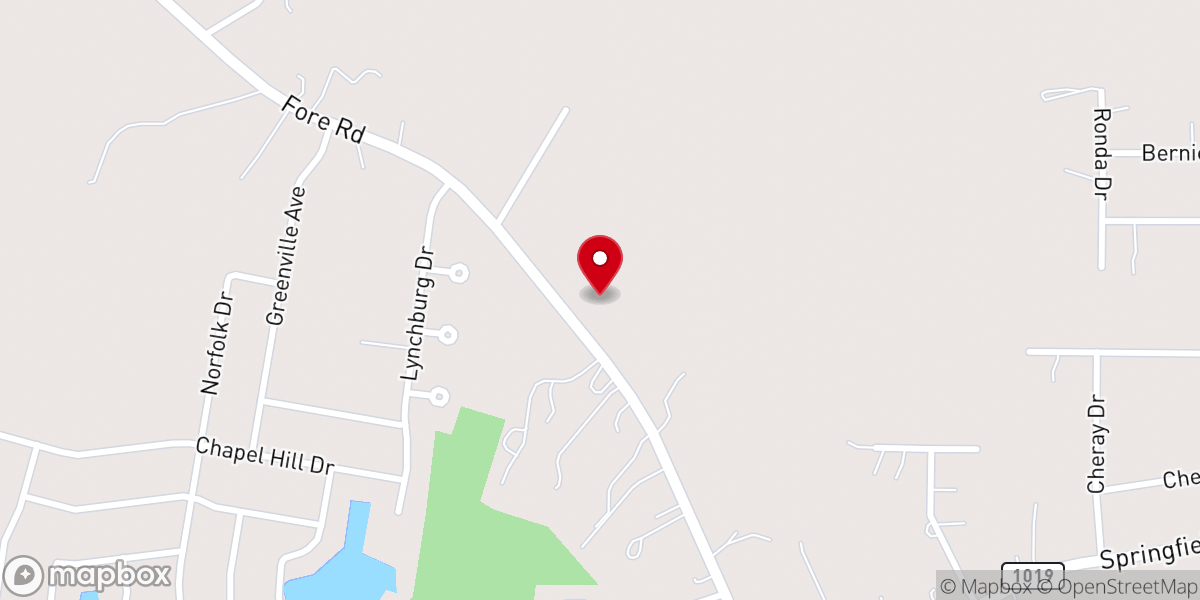 Map showing location of Watson Church