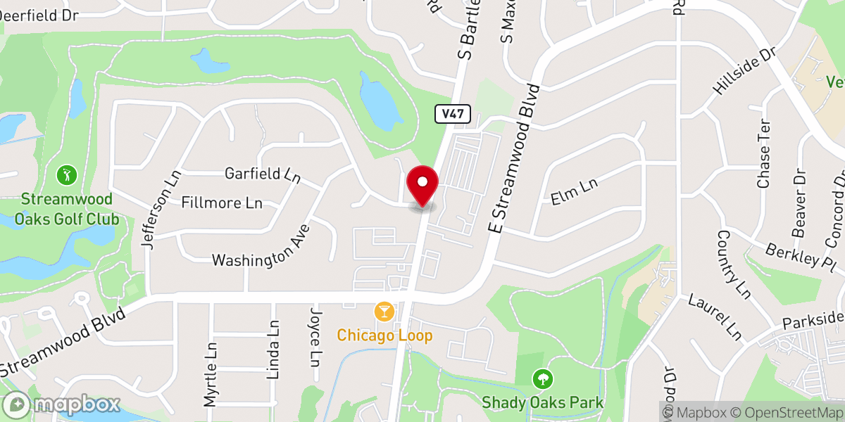 Map showing location of The Church of Pentecost USA, Inc. Hanover Park assembly