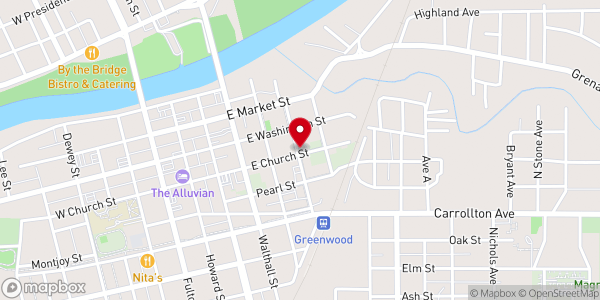Map showing location of City of Refuge Ministries