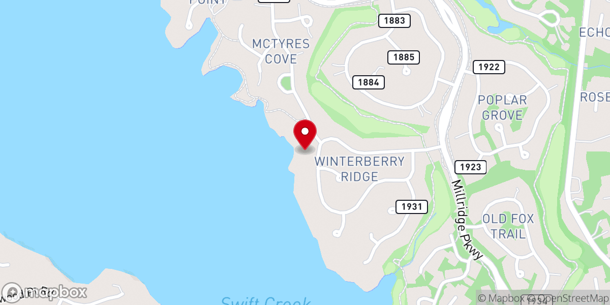 Map showing location of His Kingdom Come Ministries