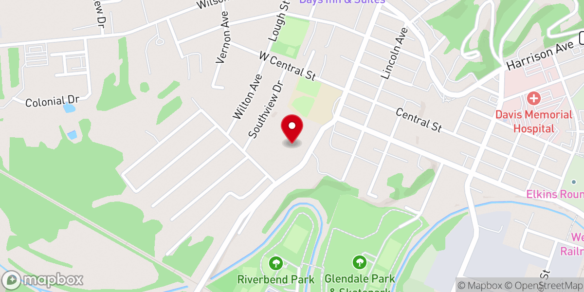 Map showing location of One Hope Covenant Church