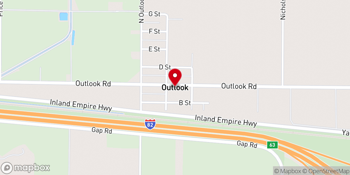 Map showing location of BRETHREN CHURCH