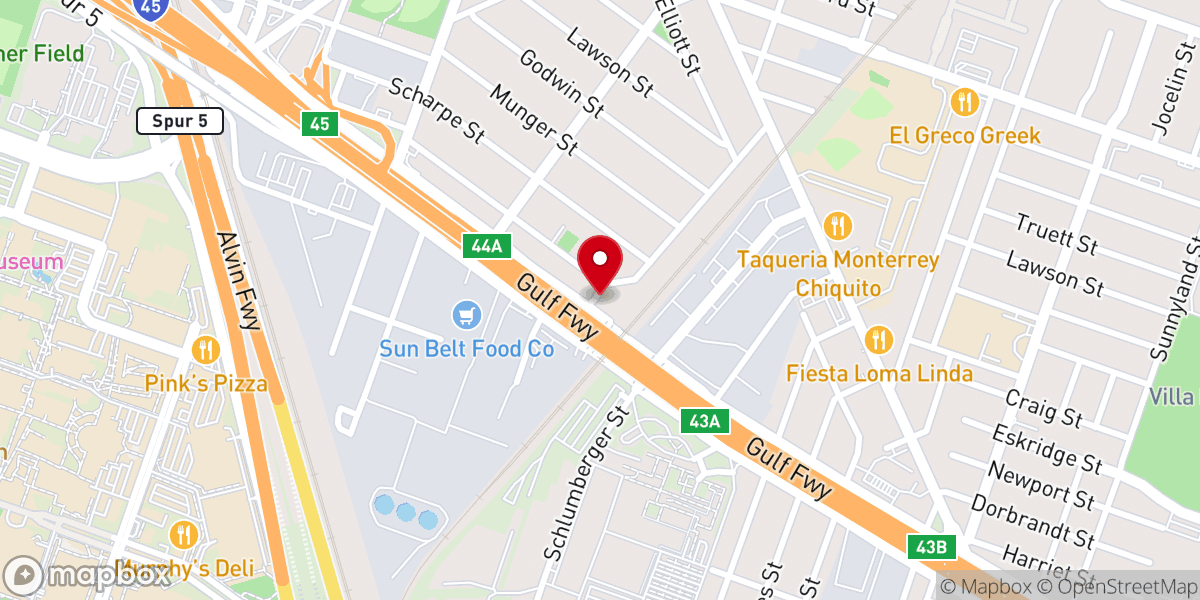 Map showing location of Missio Dei Anglican Church