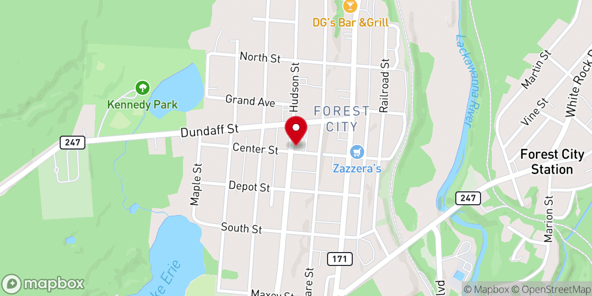 Map showing location of Roman Catholic Community