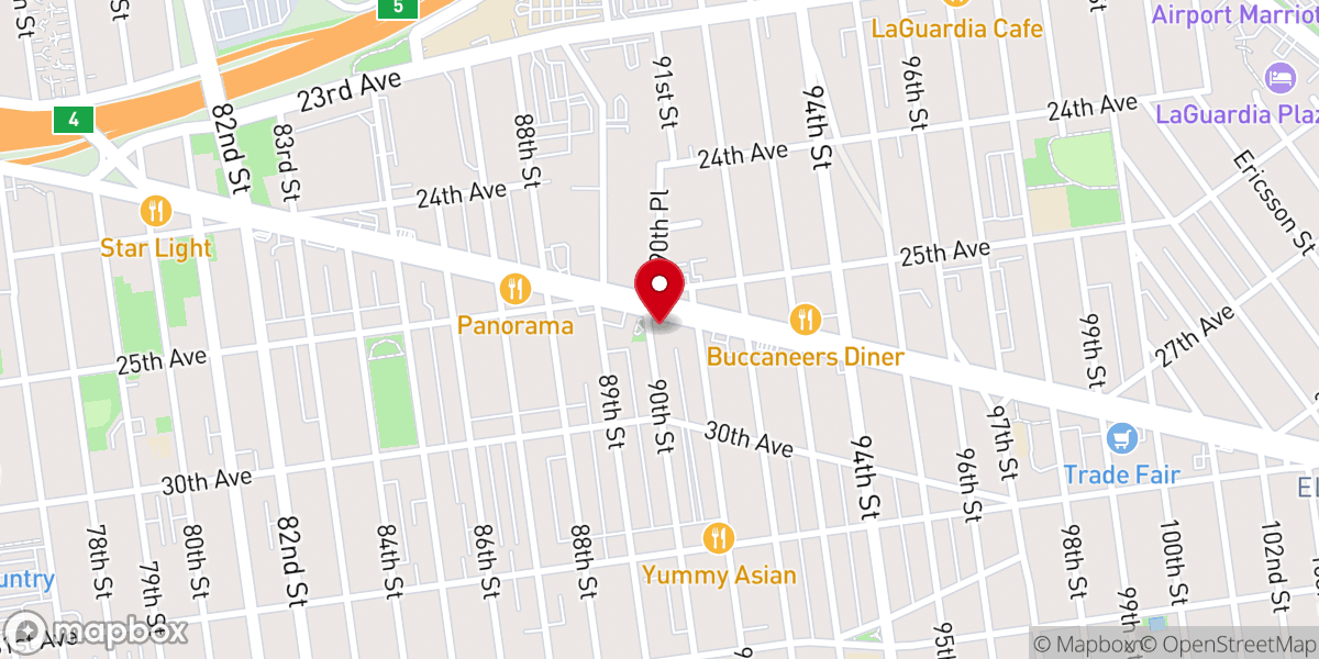 Map showing location of Evangelistic Church Of Christ of the Apostolic Faith, Inc.