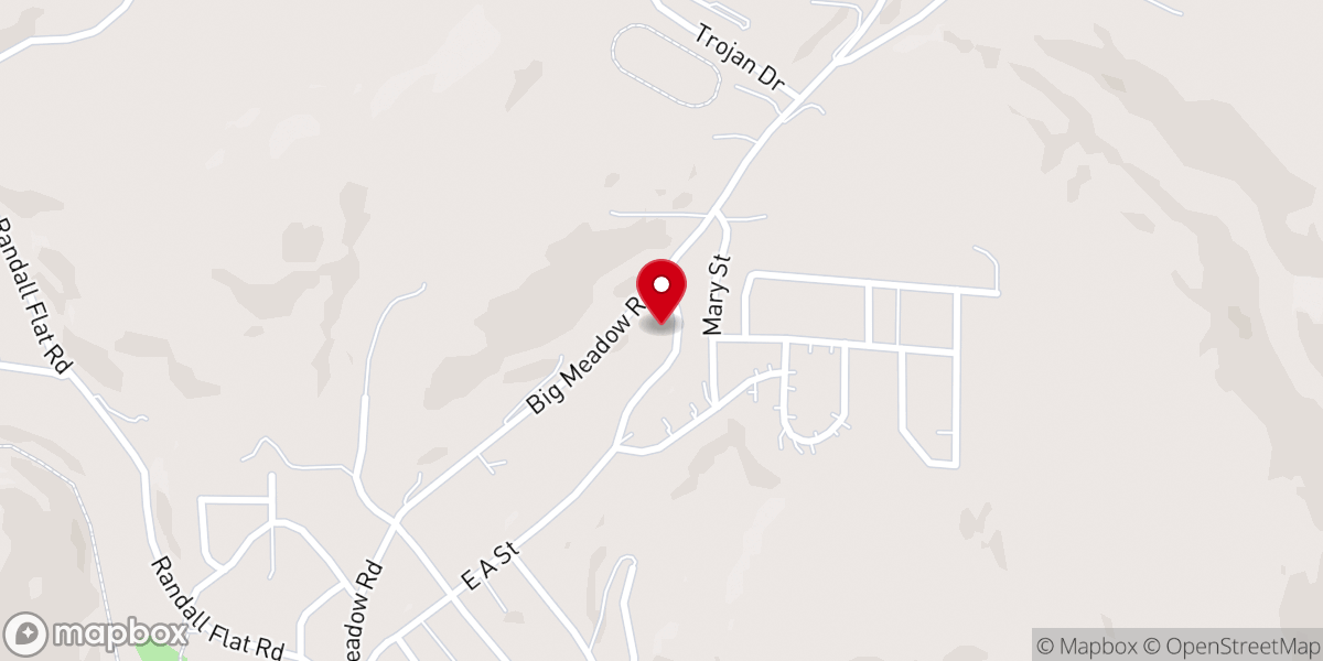 Map showing location of Living Life Free Ministries