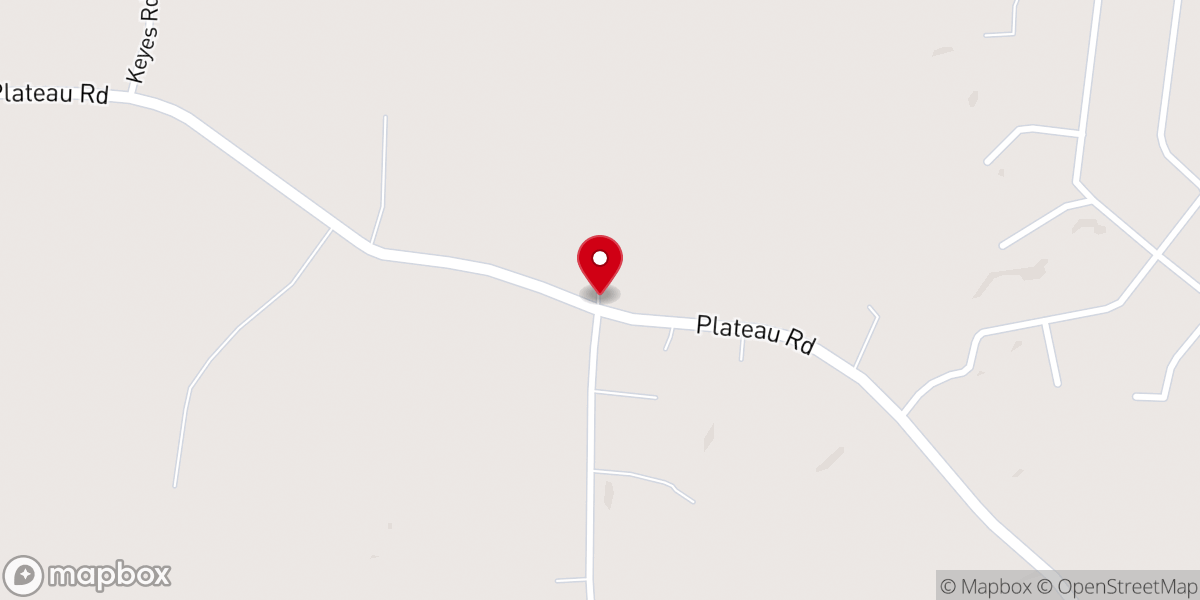 Map showing location of Lawrence Chapel Church of God of Prophecy