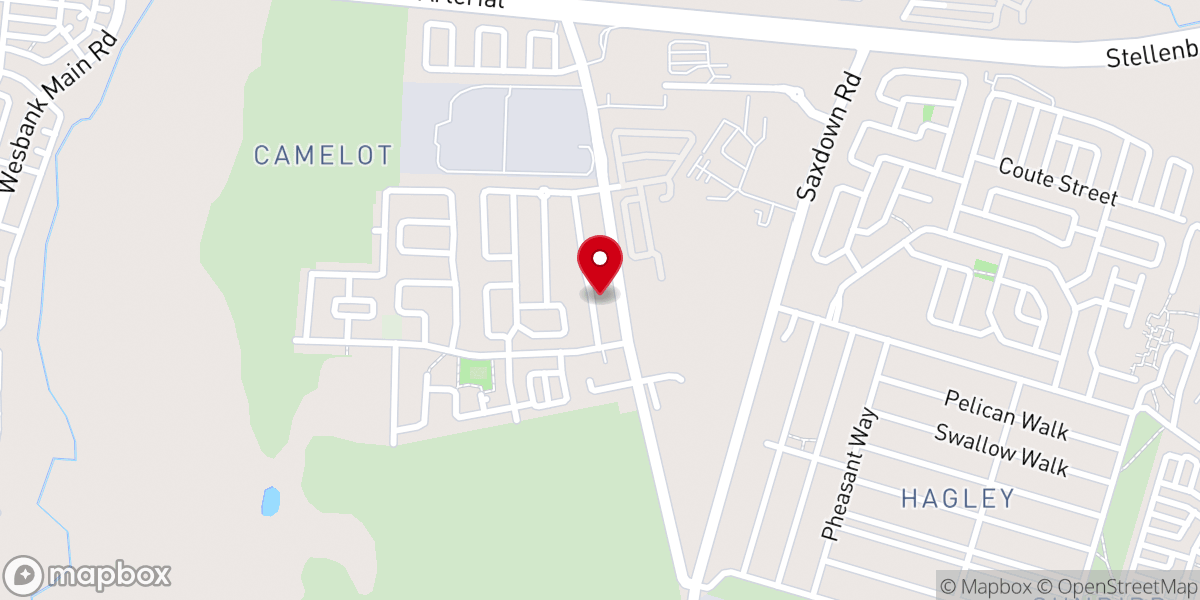 Map showing location of St. Mark the Evangelist, a chapelry of St. George the Martyr