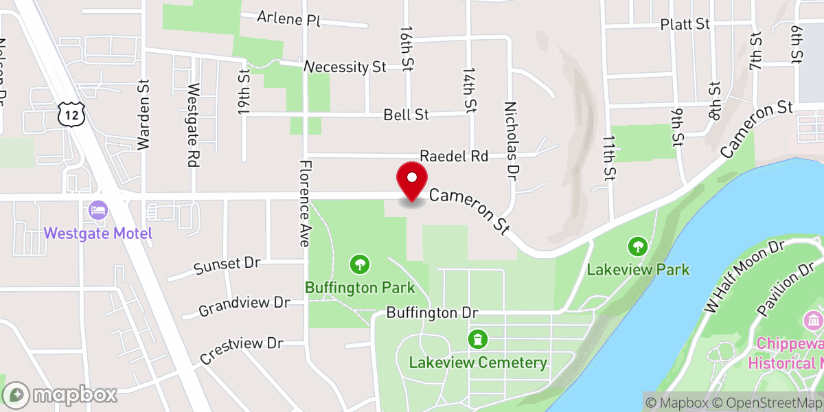 Map showing location of Reach Church