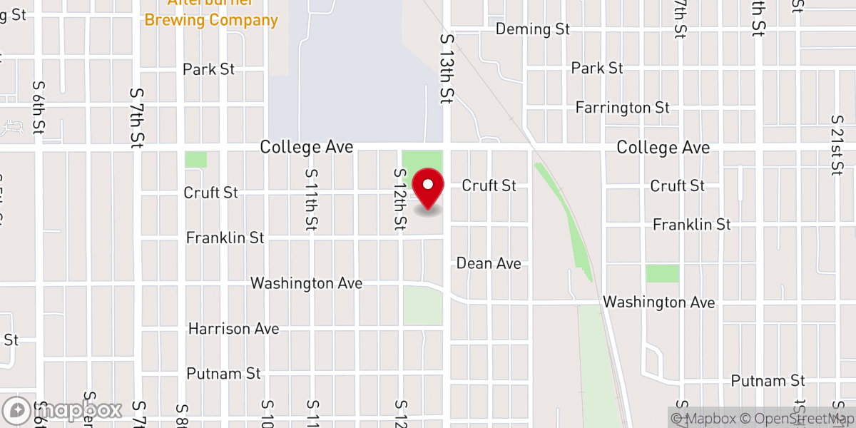 Map showing location of Light House Mission Inc