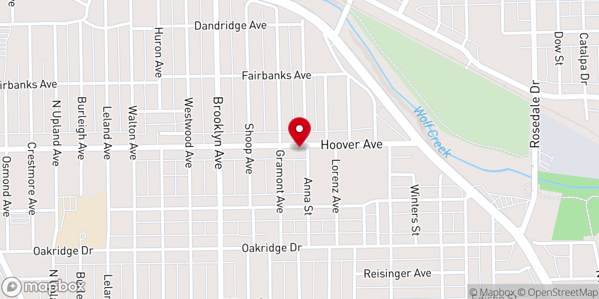 Map showing location of True Holy Church of God and Christ