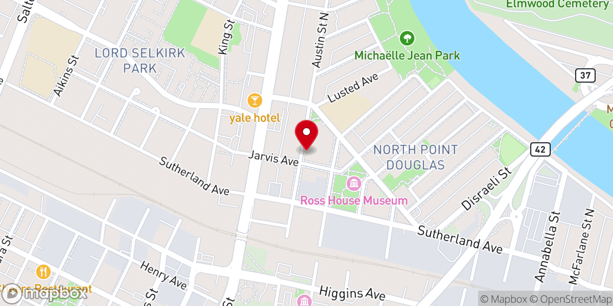 Map showing location of Immaculate Conception Parish