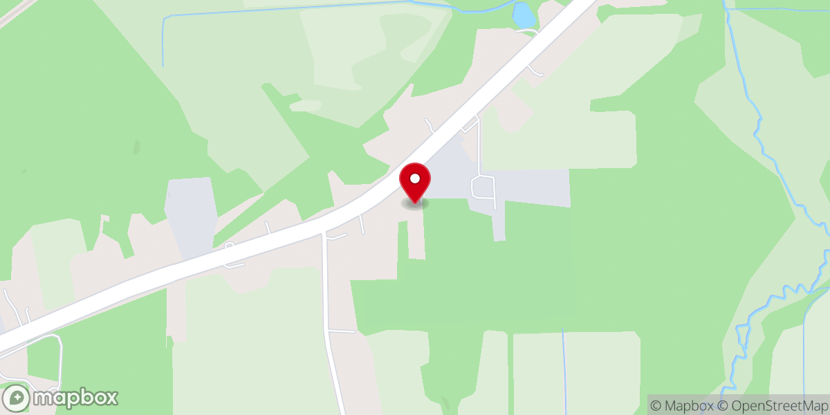 Map showing location of First Freewill Baptist