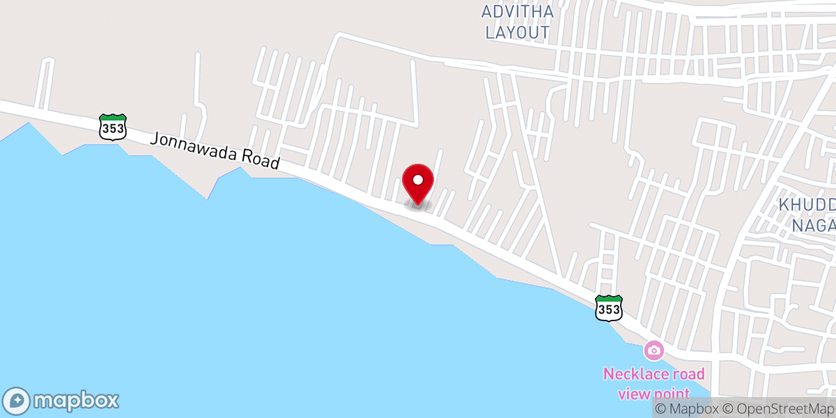 Map showing location of Baptist Church