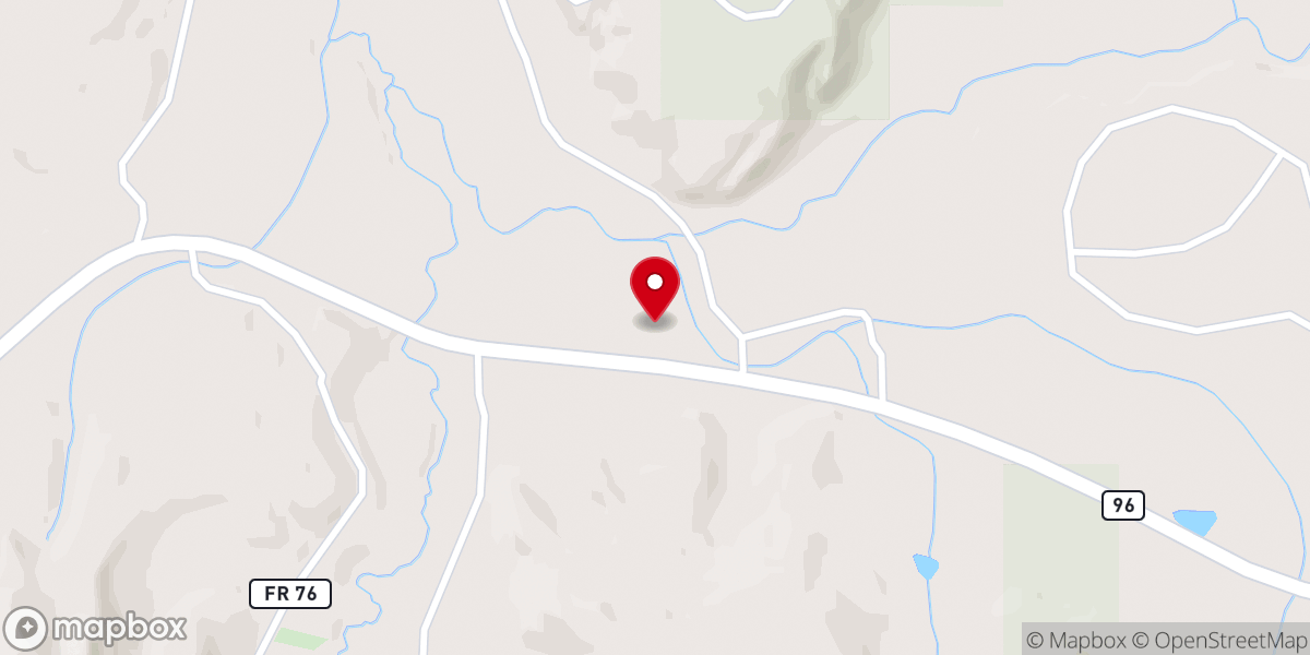 Map showing location of Our Lady of Guadalupe Church