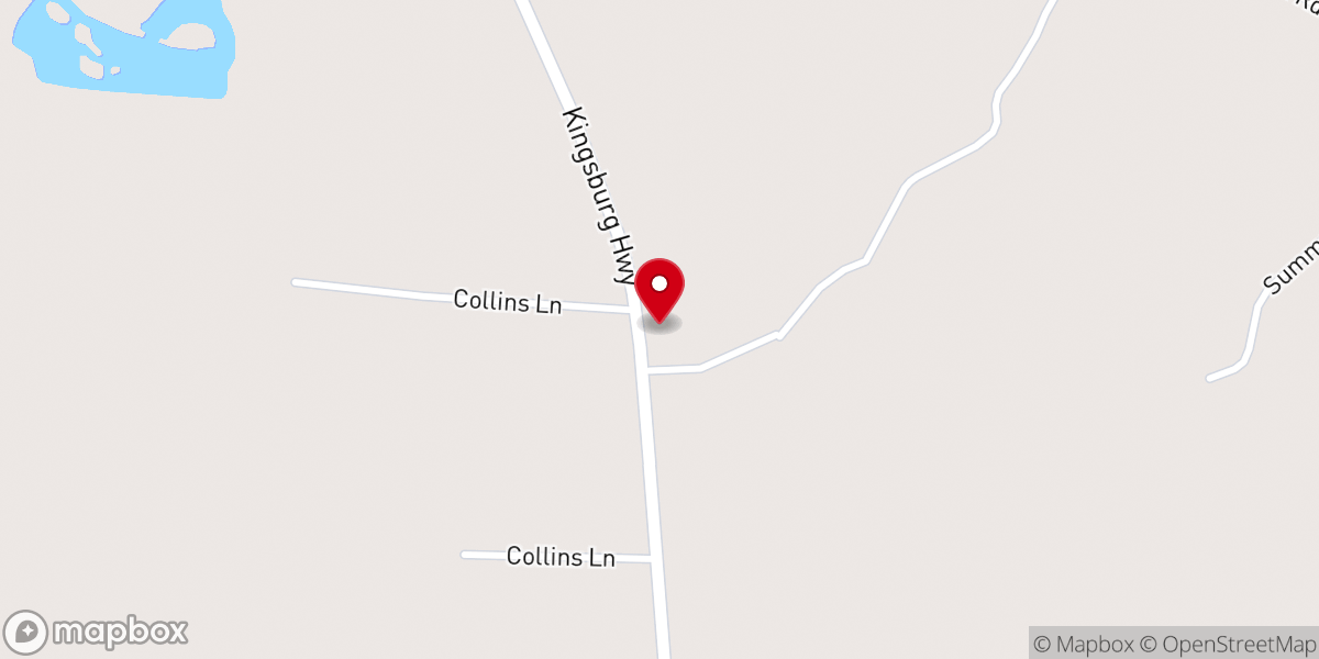 Map showing location of Saint Mark A.M.E. Church