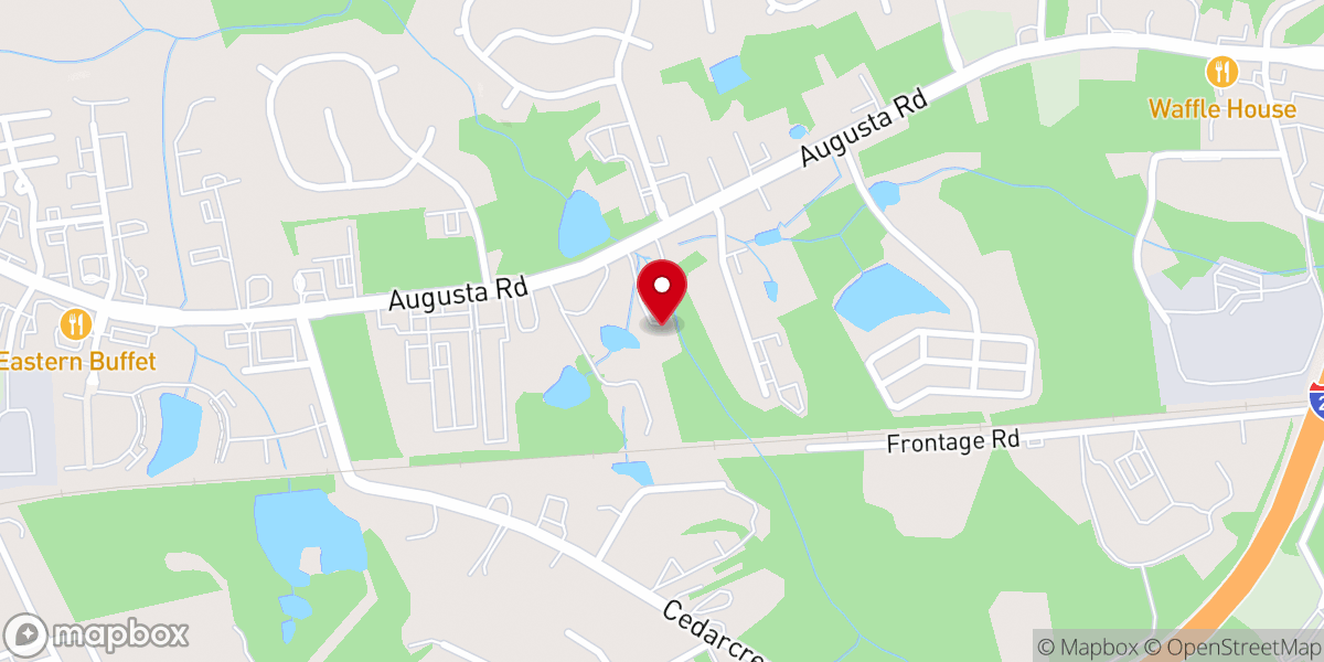 Map showing location of Grace Bible Church of Lexington