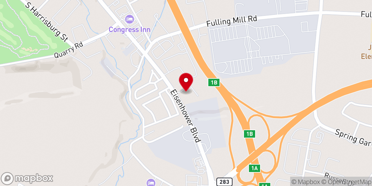 Map showing location of The Chapel Church