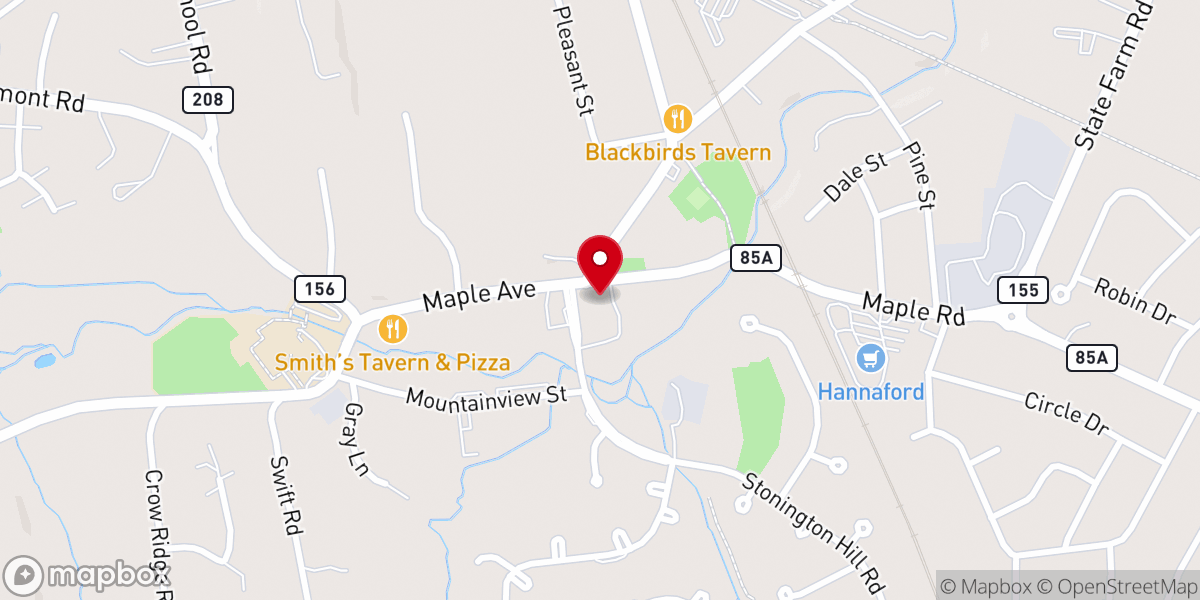Map showing location of First United Methodist Church of Voorheesville