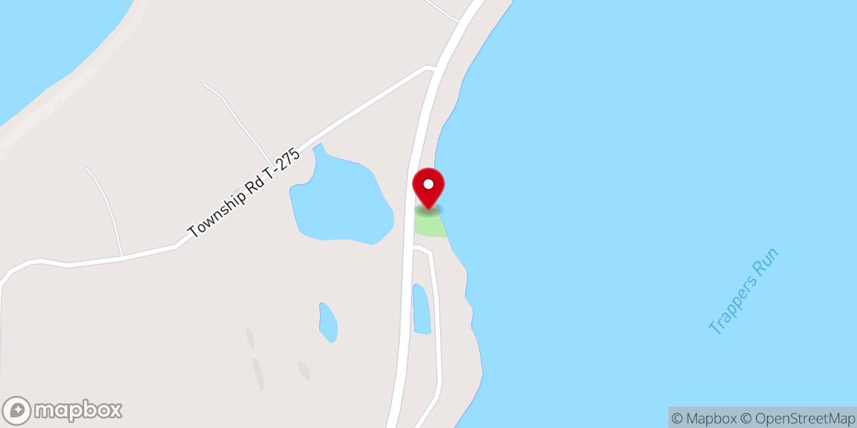 Map showing location of Long Beach Tiny Church