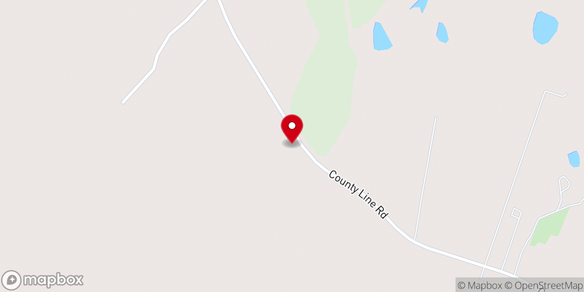 Map showing location of Friendship Church
