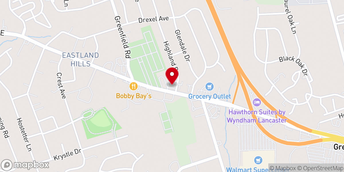 Map showing location of St Joseph Health Ministries