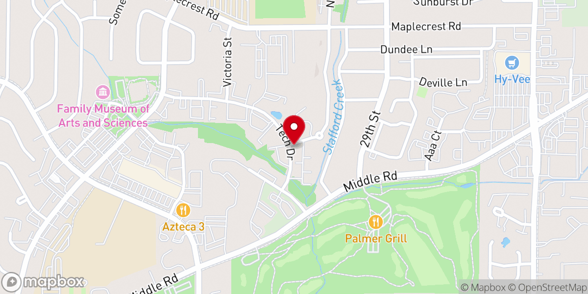Map showing location of Living Water Family Church Inc