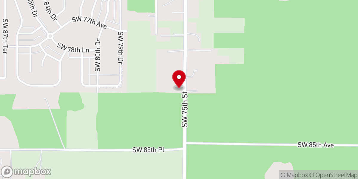 Map showing location of Westside Baptist Church Gainesville | Southwest Campus