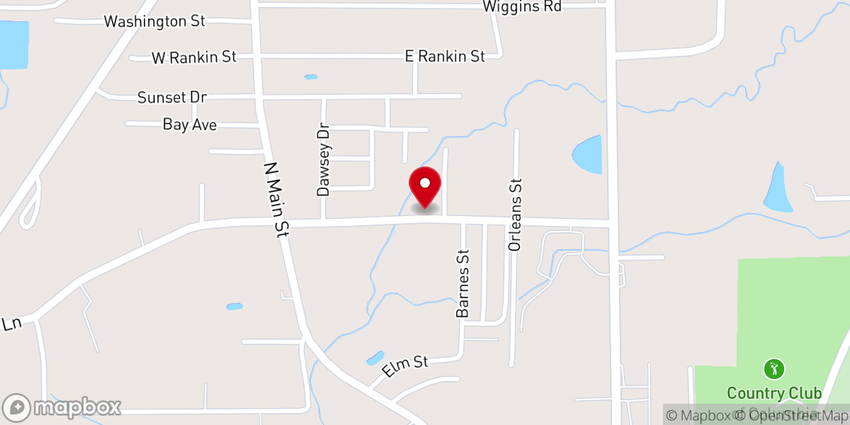 Map showing location of reign in life ministries