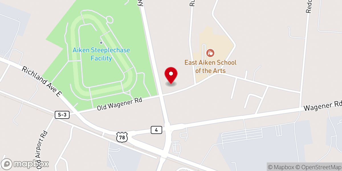 Map showing location of Christ's Way Christian Church