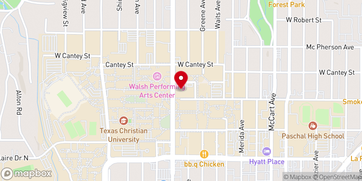 Map showing location of Robert Carr Chapel