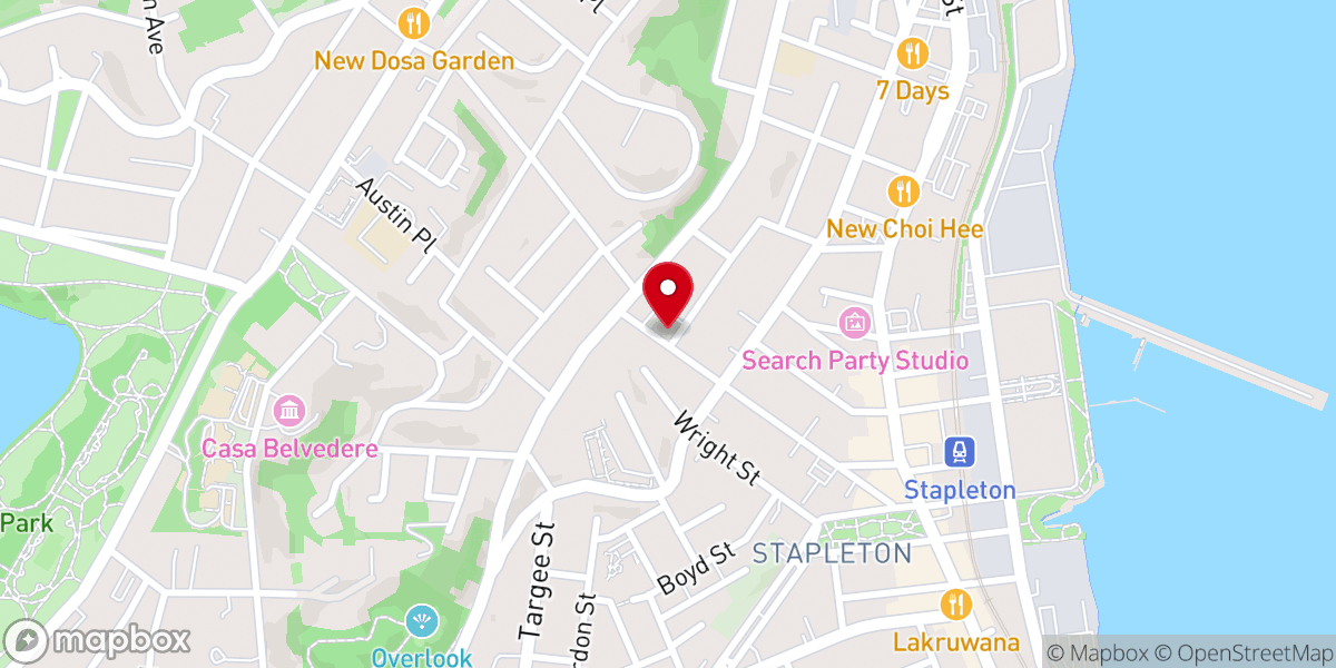 Map showing location of Saint John Baptist De La Salle Roman Catholic Church