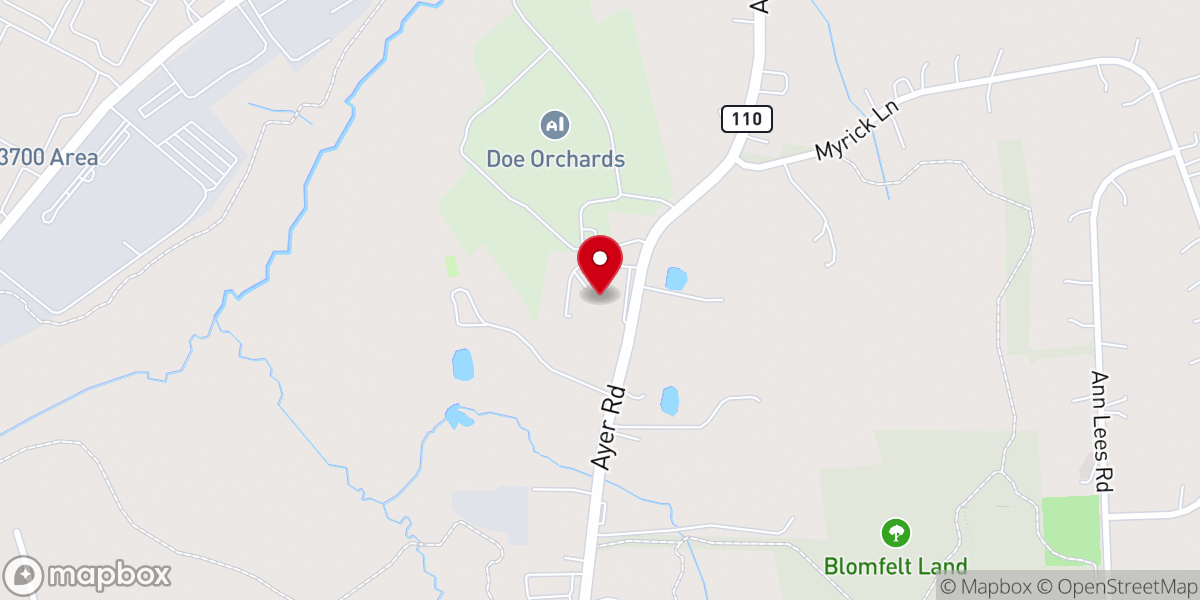 Map showing location of AOG Systems Corporation