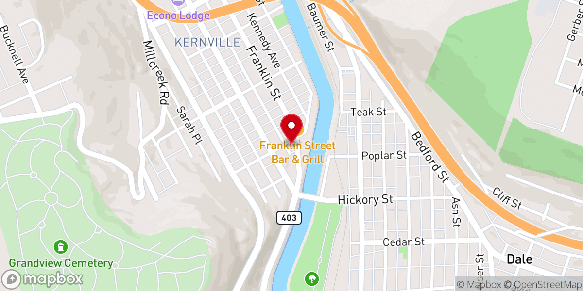 Map showing location of Truth Tabernacle