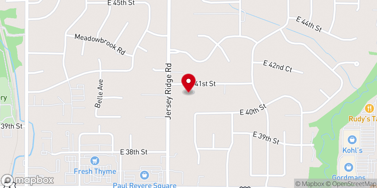 Map showing location of Wendeline Galloway Ministries