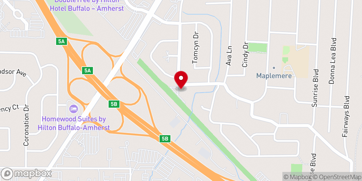 Map showing location of Restoration Church