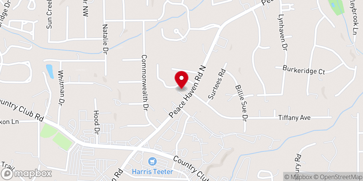 Map showing location of Ketner Chapel