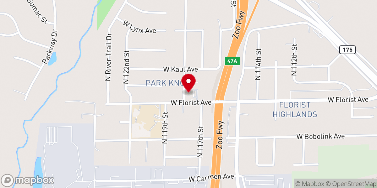 Map showing location of New Apostolic Church
